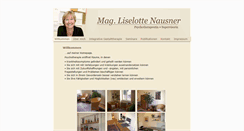 Desktop Screenshot of praxis-nausner.at